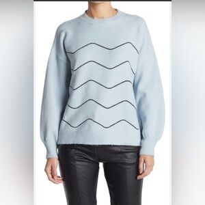 FRNCH Nisa Wave Sweater size s/m NWT